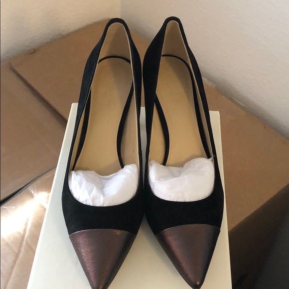Coach black suede Pumps - Picture 1 of 6